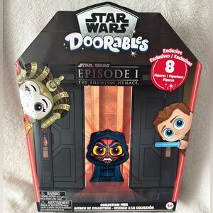 Star Wars Doorables Episode I Playset - Black, Red, Brown